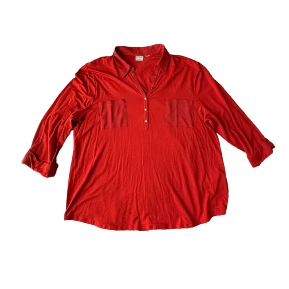 Chico’s Button Down Blouse - Picture 5 of 7